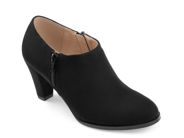 ジュルネ 寄せあわせ レディース シューズ ブーツ・レインブーツ Journee Collection Sanzi Bootie Black 黒いこと