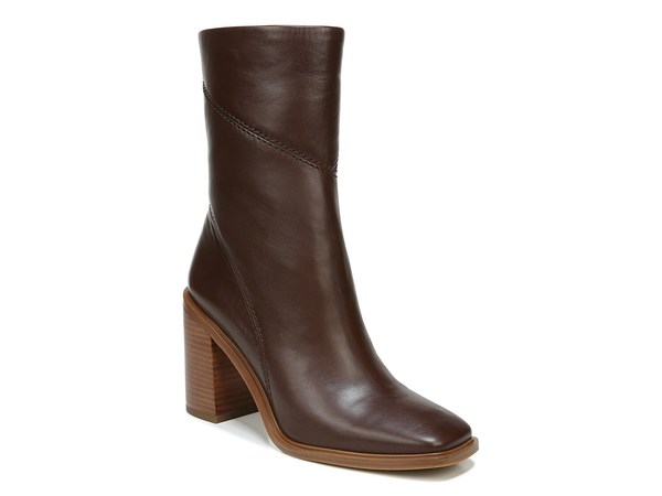 フランコサルト レディース シューズ ブーツ・レインブーツ Franco Sarto Stevie Bootie Dark Brown ブラウン