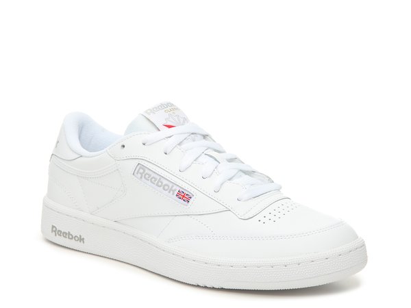リーボック メンズ シューズ スニーカー Reebok Club C 85 Sneaker - Men's White/Grey ホワイト｜ReVida 店