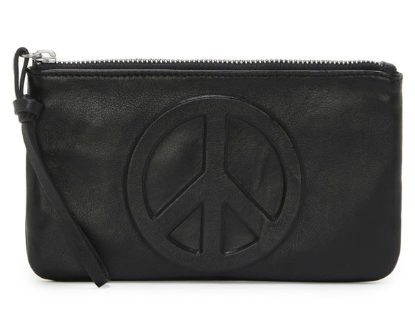 ラッキーブランド レディース ハンドバッグ バッグ Diam Leather Wristlet Black 大きな取引