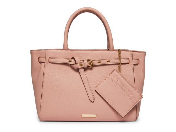 アンクライン レディース ハンドバッグ バッグ AK Satchel Blush