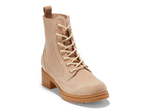 コールハーン レディース シューズ ブーツ・レインブーツ Cole Haan Camea Combat Boot Taupe トープ