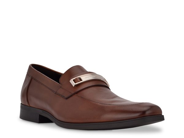 カルバンクライン メンズ シューズ スリッポン・ローファー Calvin Klein Jameson Loafer Dark Brown ブラウン