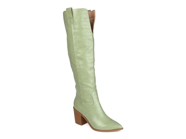 ジュルネ コレクション レディース シューズ ブーツ・レインブーツ Journee Collection Therese Boot Green グリーン｜ReVida 店