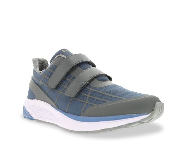 プロペット レディース シューズ スリッポン・ローファー スニーカー Propet One Twin Strap Slip-On Sneaker Grey/Blue グレー