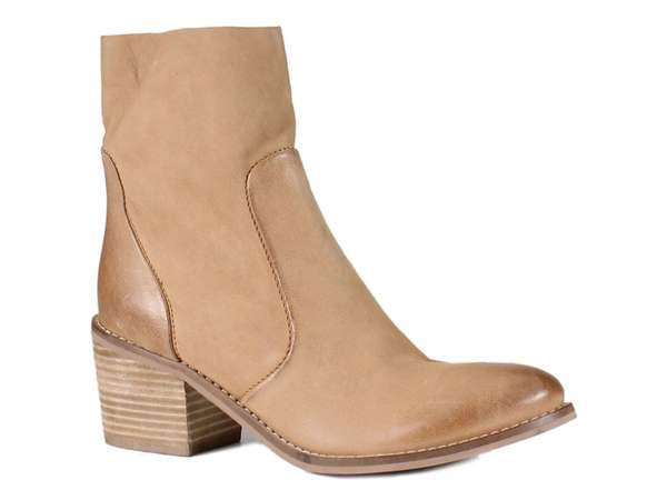 ディバトゥルー レディース シューズ ブーツ・レインブーツ Diba True Majestic Bootie Light Brown Leather ブラウン|ReVida 店