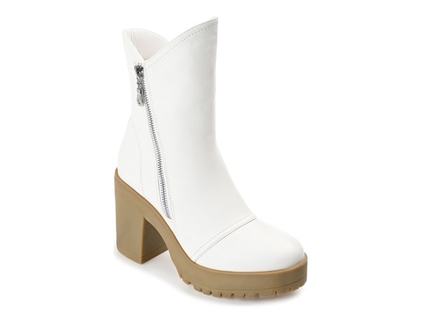ジュルネ コレクション レディース シューズ ブーツ・レインブーツ Journee Collection Jaquie Bootie White ホワイト