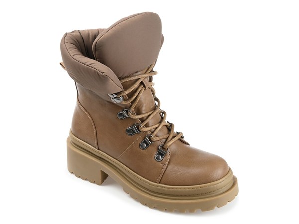 ジュルネ コレクション レディース シューズ ブーツ・レインブーツ Journee Collection Irrah Bootie Taupe トープ