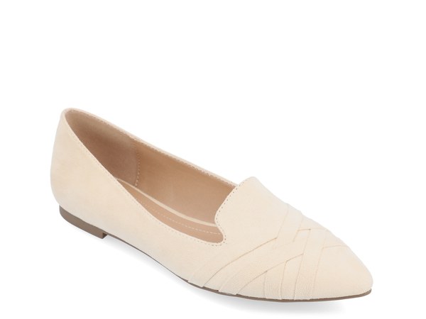 ジュルネ コレクション レディース シューズ スリッポン・ローファー Journee Collection Mindee Loafer Off White オフホワイト