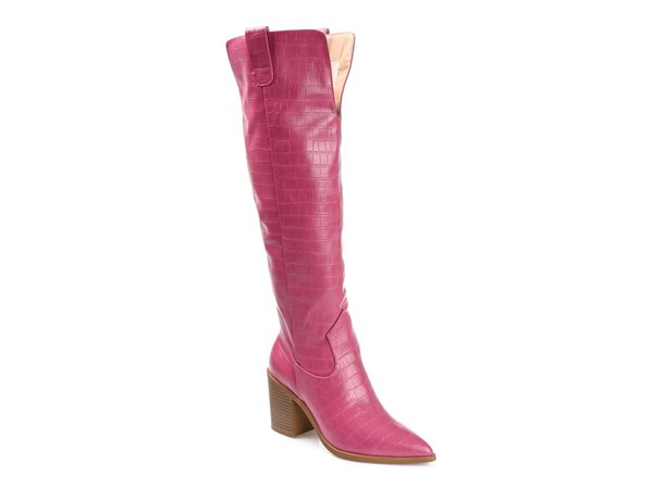 ジュルネ コレクション レディース シューズ ブーツ・レインブーツ Journee Collection Therese Boot Fuchsia フューシャ|ReVida 店