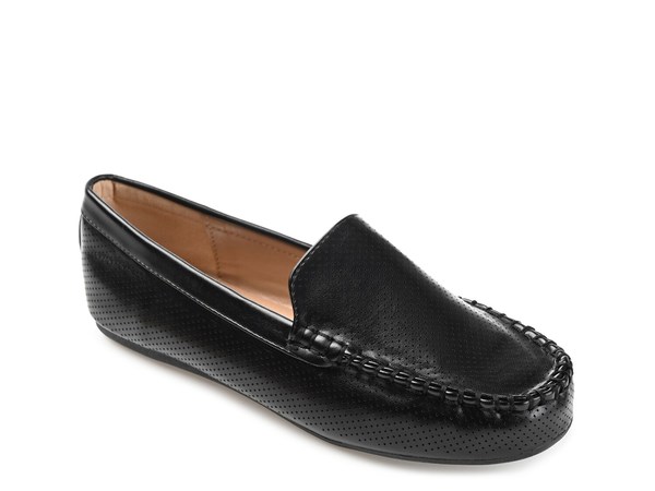 ジュルネ コレクション レディース シューズ スリッポン・ローファー Journee Collection Halsey Loafer Black ブラック｜ReVida 店