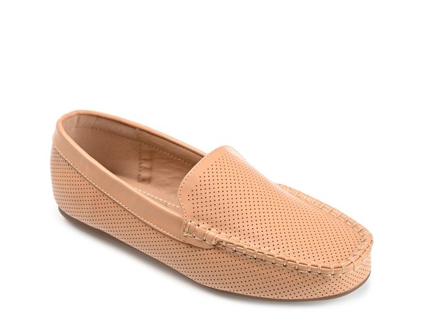 ジュルネ コレクション レディース シューズ スリッポン・ローファー Journee Collection Halsey Loafer Cognac