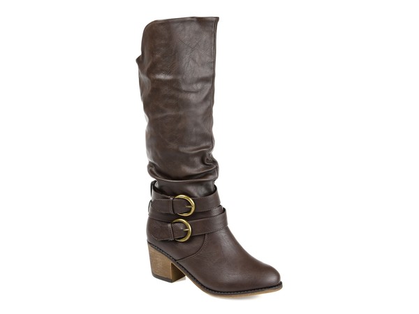 ジュルネ コレクション レディース シューズ ブーツ・レインブーツ Journee Collection Late Boot Brown ブラウン 15,184円