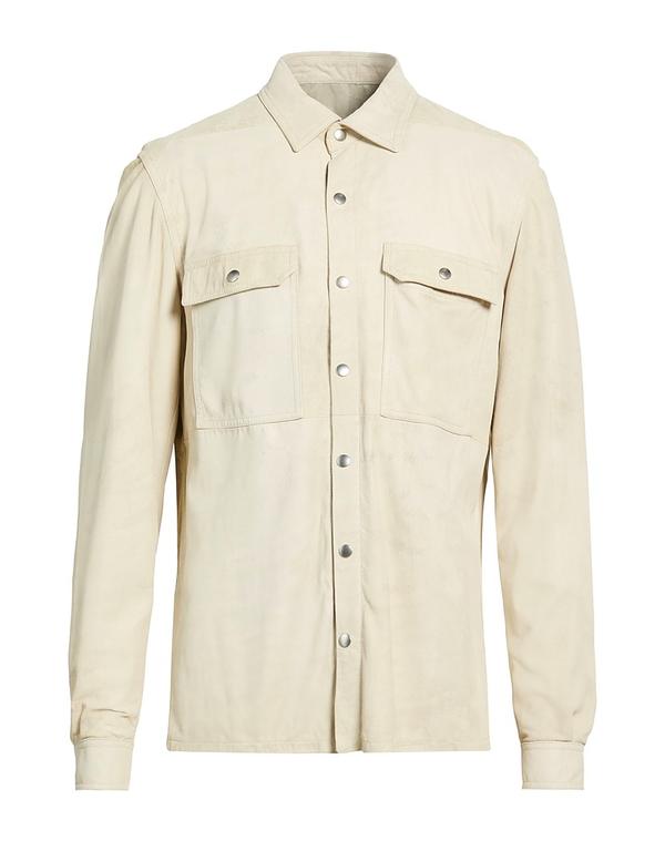リックオウエンス メンズ トップス プルオーバー RICK OWENS 無地プルオーバー Beige ベージュ