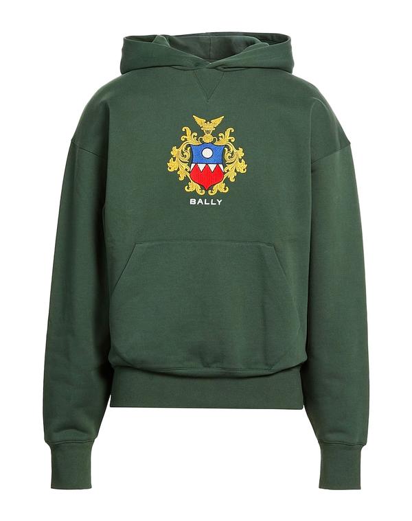 バリー メンズ アウター パーカー・スウェット BALLY スウェット Green グリーン|ReVida 店