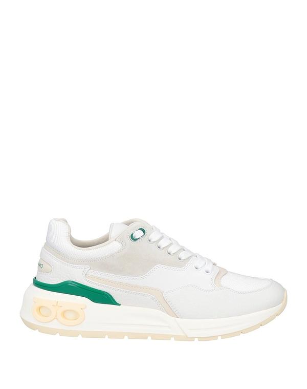 フェラガモ メンズ シューズ スニーカー FERRAGAMO スニーカー White ホワイト