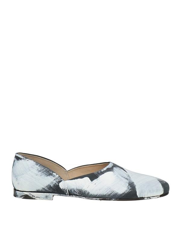 マルタンマルジェラ メンズ シューズ スリッポン・ローファー MAISON MARGIELA モカシン White 白いこと