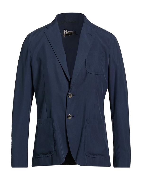 ヘルノ メンズ アウター ジャケット・ブルゾン HERNO テーラードジャケット Navy ネイビー