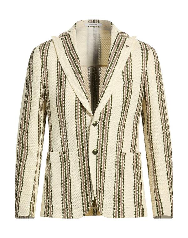 タリアトーレ メンズ アウター ジャケット・ブルゾン TAGLIATORE テーラードジャケット Off-White オフホワイト