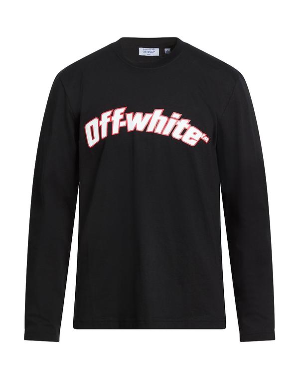 オフ-ホワイト メンズ トップス Tシャツ OFF-WHITE Ｔシャツ Black ブラック