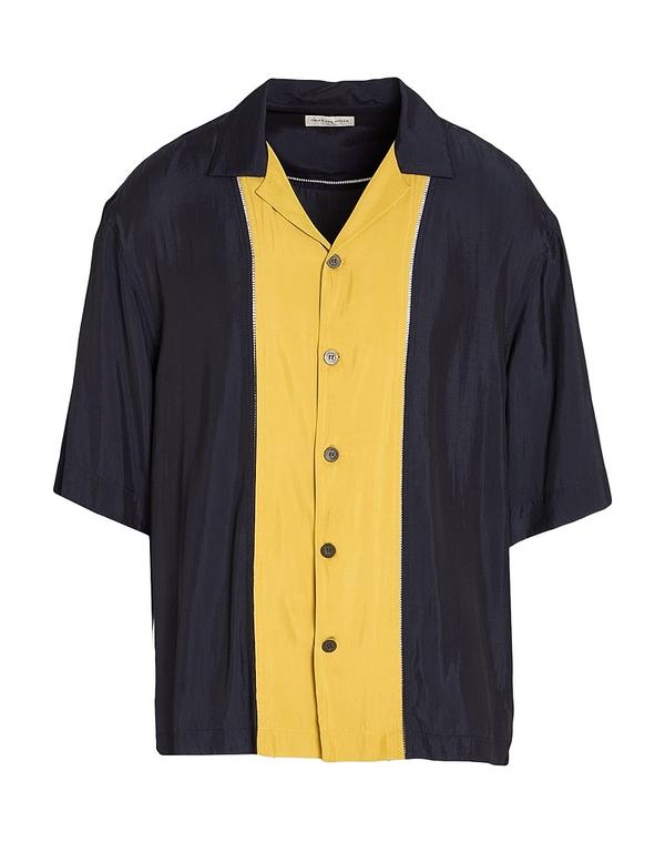 ドリス・ヴァン・ノッテン メンズ トップス シャツ DRIES VANOTEN 柄入りシャツ Black ブラック|ReVida 店