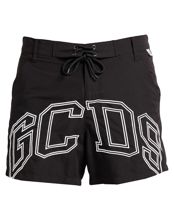 ジーシーディーエス メンズ 水着 ハーフパンツ・ショーツ GCDS 水着（ボクサーパンツ） Black ブラック