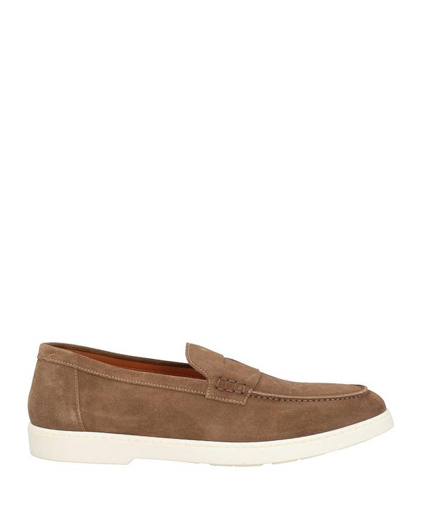 ドンカルズ メンズ シューズ スリッポン・ローファー DOUCAL'S モカシン Beige ベージュ｜ReVida 店