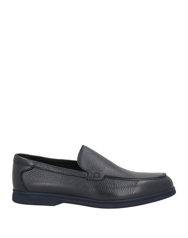 ドンカルズ メンズ シューズ スリッポン・ローファー DOUCAL\u0027S モカシン Midnight Blue 青色