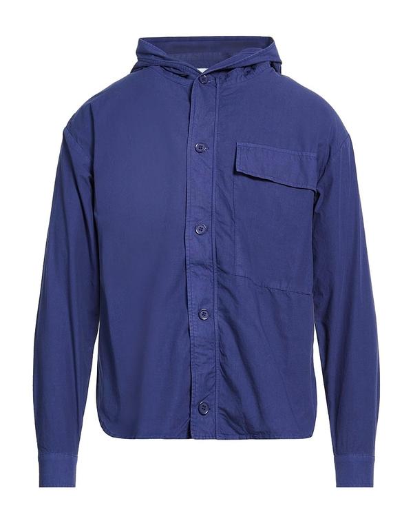 アルファス テューディオ メンズ トップス シャツ ALPHA STUDIO 無地シャツ Blue ブルー｜ReVida 店