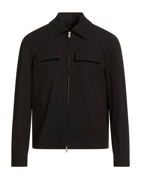 ラルディーニ メンズ アウター ジャケット・ブルゾン LARDINI ブルゾン Black ブラック