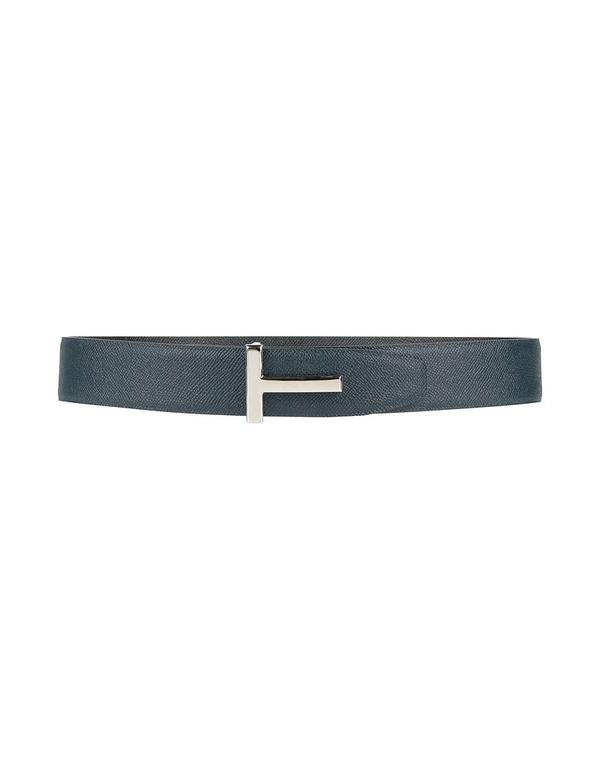 トム・フォード メンズ アクセサリー ベルト TOM FORD レザーベルト Black ブラック