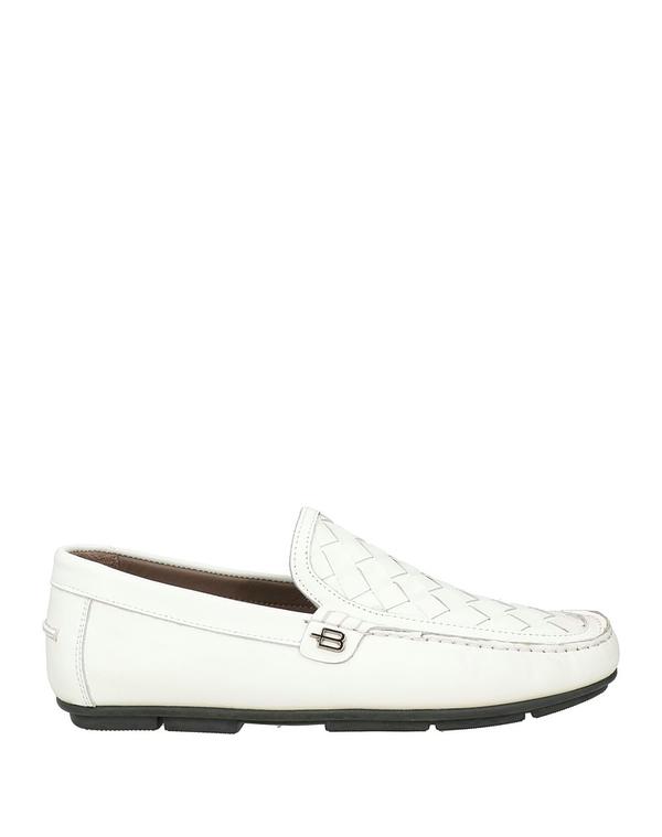 ボールディーニ メンズ シューズ スリッポン・ローファー BALDININI モカシン Off-White 象牙色