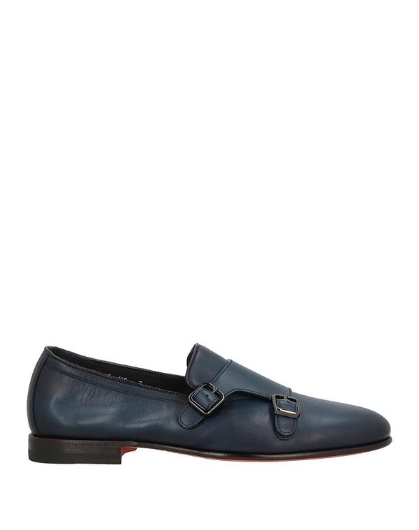 サントーニ メンズ シューズ スリッポン・ローファー SANTONI モカシン Blue Gray グレー 120,400円