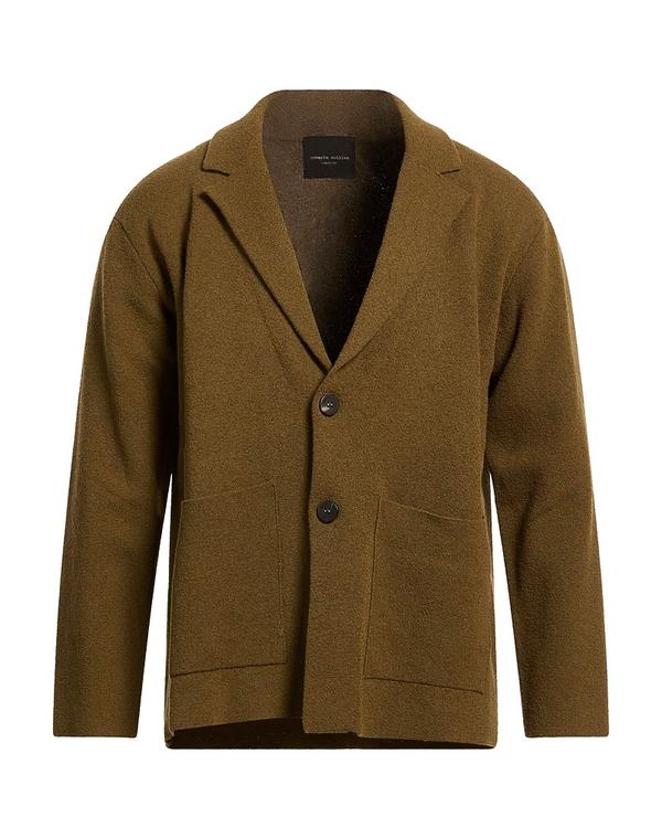 ロベルトコリーナ メンズ アウター ジャケット・ブルゾン ROBERTO COLLINA テーラードジャケット Military Green グリーン 54,480円