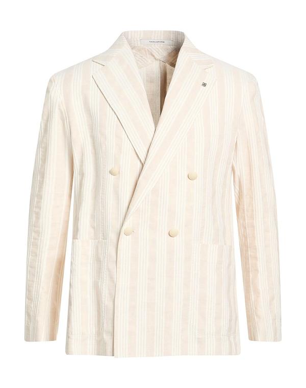 タリアトーレ メンズ アウター ジャケット・ブルゾン TAGLIATORE テーラードジャケット Beige ベージュ