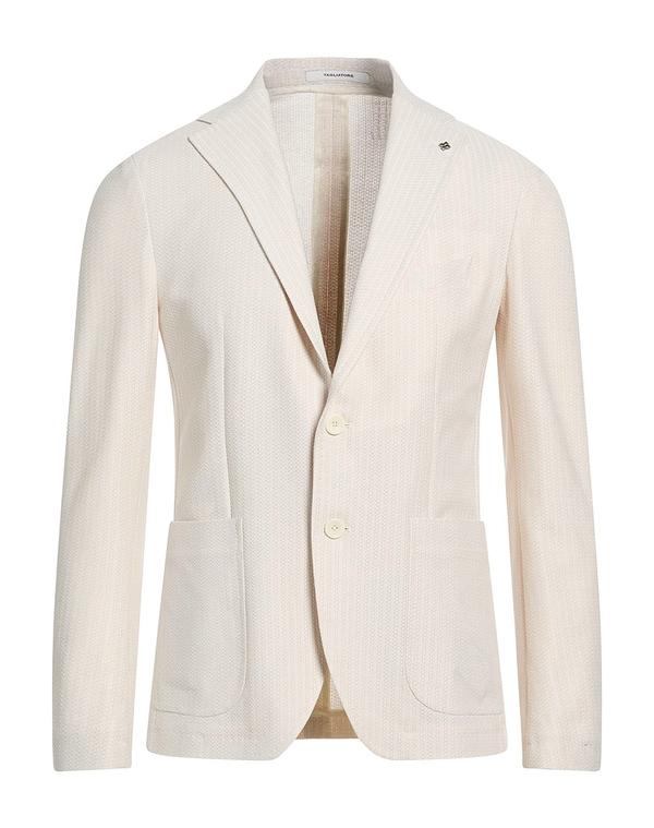 タリアトーレ メンズ アウター ジャケット・ブルゾン TAGLIATORE テーラードジャケット Off-White オフホワイト