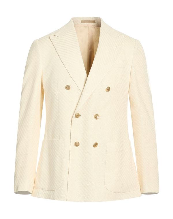 イレブンティ メンズ アウター ジャケット・ブルゾン ELEVENTY テーラードジャケット Ivory アイボリー