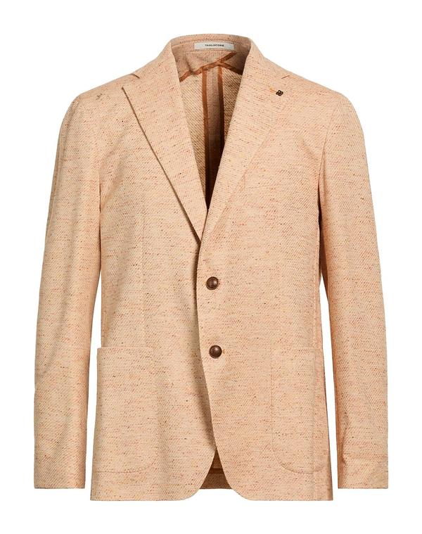 タリアトーレ メンズ アウター ジャケット・ブルゾン TAGLIATORE テーラードジャケット Apricot アプリコット