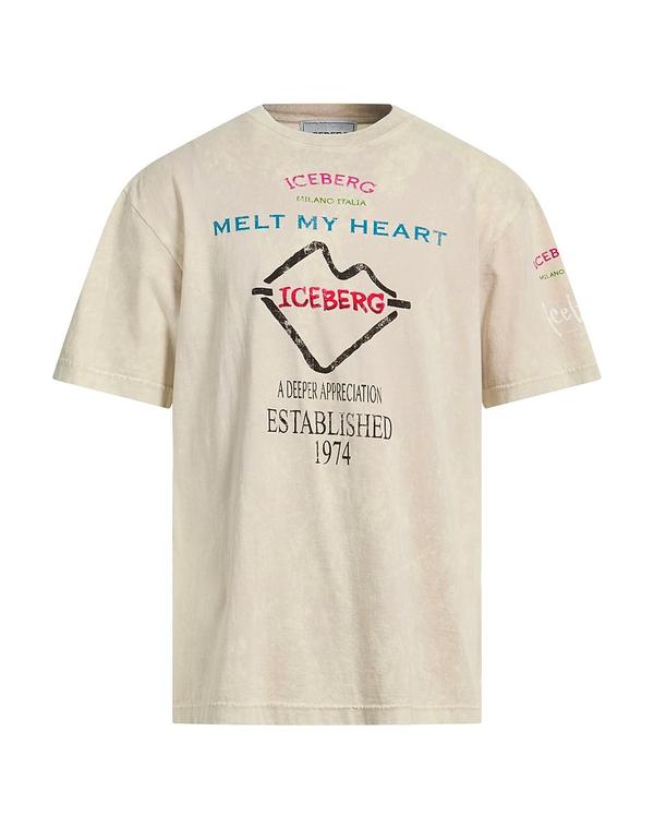 アイスバーグ メンズ トップス Tシャツ ICEBERG Ｔシャツ Sand サンド