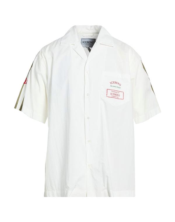 アイスバーグ メンズ トップス シャツ ICEBERG シャツ White ホワイト