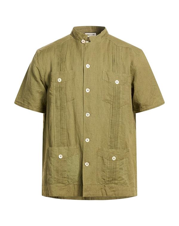 ポール＆ジョー メンズ トップス シャツ PAUL & JOE 無地シャツ Military Green グリーン 44,880円