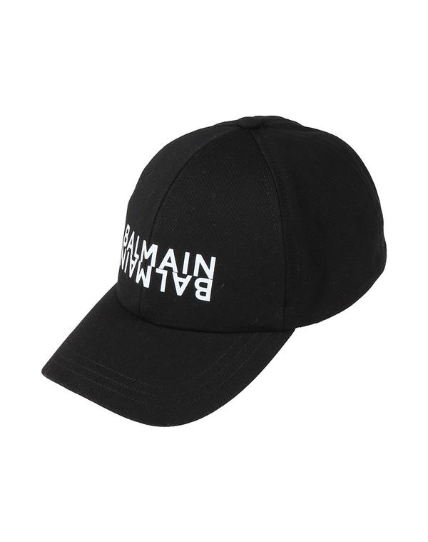 バルマン メンズ アクセサリー 帽子 BALMAIN 帽子 Black ブラック|ReVida 店