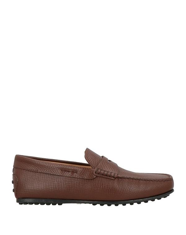 トッズ メンズ シューズ スリッポン・ローファー TOD\u0027S モカシン Brown 赤銅色 靴-ローファー-メンズ靴