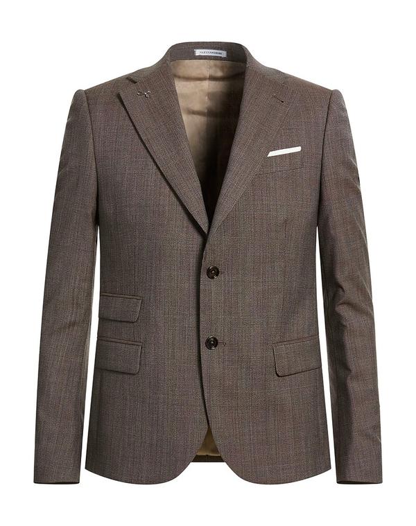 ダニエレ アレッサンドリー二 メンズ アウター ジャケット・ブルゾン DANIELE ALESSANDRINI テーラードジャケット Dark Brown ブラウン