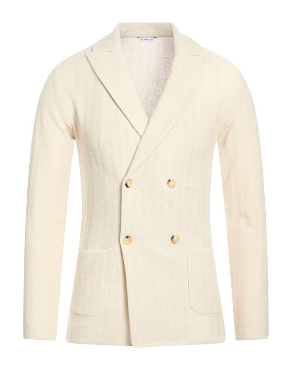マニュエル リッツ メンズ アウター ジャケット・ブルゾン MANUEL RITZ テーラードジャケット Beige ベージュ｜ReVida 店