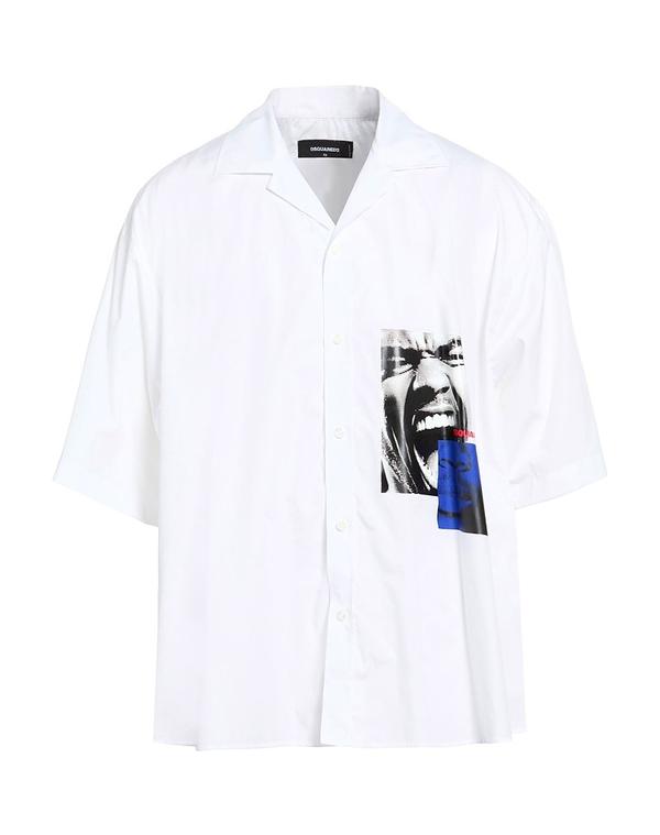 ディースクエアード メンズ トップス シャツ DSQUARED2 シャツ White ホワイト