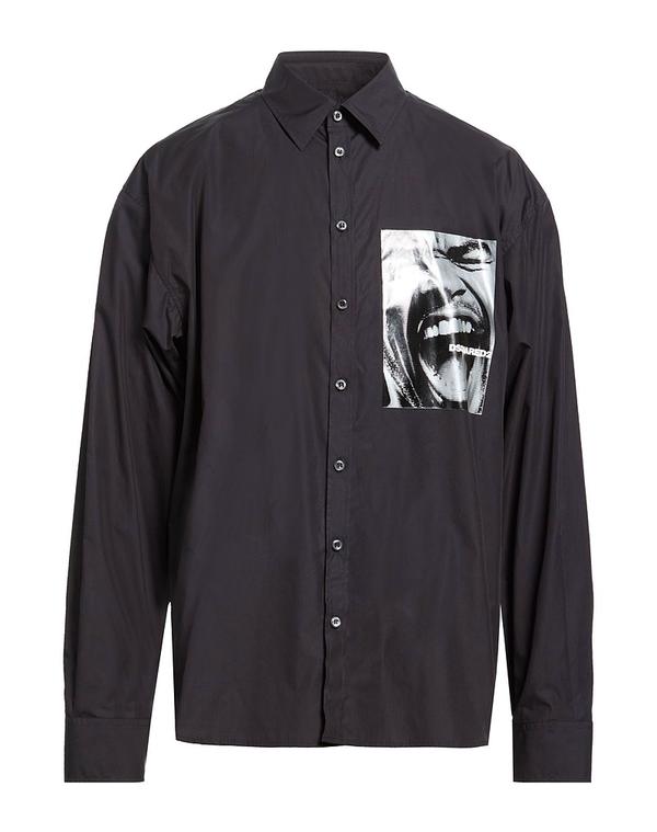 ディースクエアード メンズ トップス シャツ DSQUARED2 シャツ Black ブラック