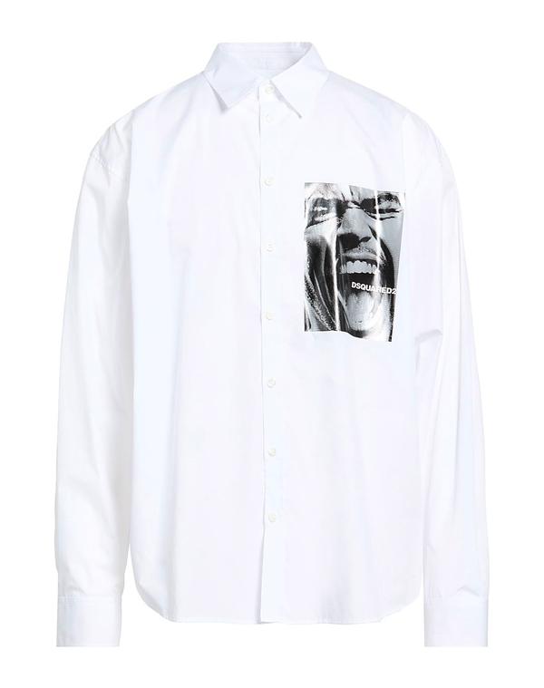 ディースクエアード メンズ トップス シャツ DSQUARED2 シャツ White ホワイト