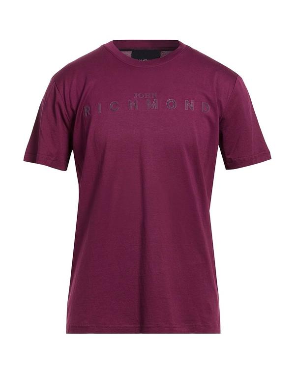 ジョン リッチモンド メンズ トップス Tシャツ JOHN RICHMOND Ｔシャツ Plum プラム｜ReVida 店