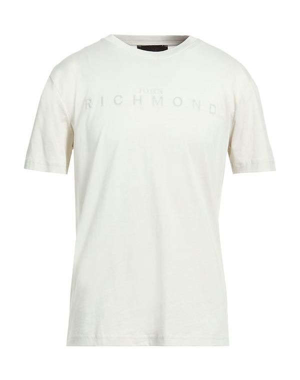 ジョン リッチモンド メンズ トップス Tシャツ JOHN RICHMOND Ｔシャツ Light Gray グレー｜ReVida 店